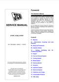 JCB 411HT, 413S, 417HT Service Manual 9813/6350 PDF