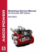 JCB AGCO 5th Generation AWF Engine Workshop Service Manual 8370 79873 PDF