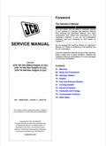 JCB Engine JCB T4F 444 Engine, T4i 444 Elec Engine, T4i 448 Elec Engine Service Manual 9806/4300 PDF