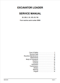 JCB Excavator Loader 2D, 2DS, 3, 3C, 3CS, 3D, 70 Service Manual 9803/3200 PDF