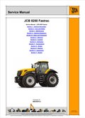 JCB Fastrac 8250 Service Manual 9803/8070-4 PDF
