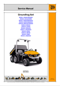 JCB Groundhog 6*4 Service Manual 9803/9390-2 PDF