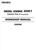 JCB ISUZU Diesel Engine 4HK1 Workshop Manual PDF