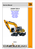 JCB JS200W Tier 3 Service Manual 9803/9540-6 PDF