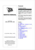 JCB  JS200, JS210, JS220, JS235 Service Manual 9813/7300