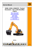 JCB JS300, JS330, JS360 JS370 Tracked Excavator Tier 2 JCB DieselMax Engine Service Manual 9813/2750-2 PDF