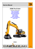 JCB JS360 Tier III Auto Service Manual 9803/9880-4 PDF