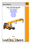JCB Liftall 1253, 1202, 1553, 1554 Service Manual 9813/1650 PDF
