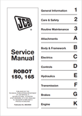 JCB Robot 150, 165 Service Manual 9803/8500 PDF