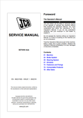 JCB SD70, SD80 Axle Service Manual 9823/1500 PDF