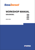 JCB SisuDiesel 320, 420, 620, 634 Workshop Manual 8366 40634 PDF