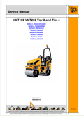 JCB VMT160, VMT260 Tier 2 and Tier 4 Service Manual 9803/9530-6 PDF
