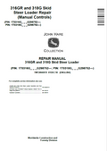 John Deere 316GR and 318G Steer Loader Repair Manual TM13860X19 PDF 