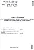 John Deere 318E, 319E, 320E, and 323E Skid Steer and Compact Track Loader Repair Technical Manual TM13013X19 PDF