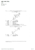 John Deere 400, 400A and 400B Series Integral Tool Bars  Parts Catalogue Manual PC493 PDF