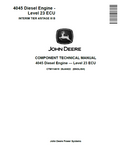 John  Deere 4045 Diesel Engine Level 23 ECU Component Technical Manual CTM114619 PDF