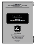 John Deere 4120, 4320, 4520, 4720 Compact Utility Tractor Operator Manual OMLVU19619 PDF