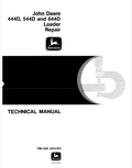 John Deere 444D, 544D AND 644D Loader Technical Manual TM1341