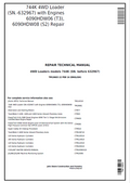 John Deere 4WD Loaders models 744K Repair Technical Manual TM10683 PDF