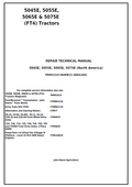 John Deere 5045E, 5055E, 5065E & 5075E (FT4) Tractor Repair Technical Manual TM901519 PDF