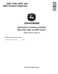 John Deere 5220,5320,5420,and 5520 Tractor Diagnostic Technical Manual TM2049 PDF