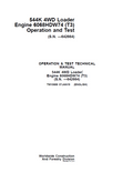 John Deere 544K 4WD Loader Operation and Test Technical Manual TM10688 PDF