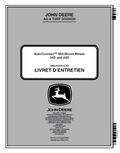 John Deere 54D and 60D AutoConnect™ Mid-Mount Mower Operator Manual OMLVU25618 PDF