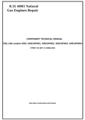 John Deere 6081 CNG_LNG models Component Technical Manual CTM87 PDF