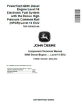 John Deere 6090 Diesel Engine — Level 14 ECU Component Technical Manual CTM385 PDF
