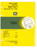 John Deere 6100, 6900 Tractor Technical Manual TM4487 PDF 