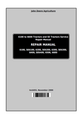 John Deere 6100 to 6600 Tractors and SE Tractors Repair Manual TM4493 PDF 