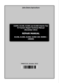 John Deere 6105D, 6115D, 6130D and 6140D Tractor Repair Manual TM607219 PDF