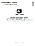 John Deere 618R, 620R, 622R, 625R, 630R Rigid Platforms and 615F, 618F, 620F, 622F, 625F, 630F, 635F Flex Platforms Diagnostic Technical Manual TM2166 PDF 