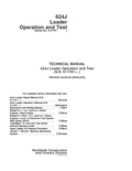 John Deere 624J Loader Technical Manual TM10230 PDF