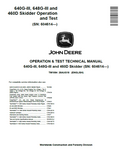 John Deere 640G-III, 648G-III and 460D Skidder Operation And Test Technical Manual TM1084 PDF