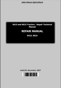 John Deere 6415 and 6615 Tractors Repair Manual TM8130 PDF