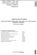 John Deere 770G, 770GP, 772G, and 772GP Motor Operation and Test Manual TM12139 PDF