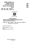 John Deere 803MH, 853MH and 859MH Tracked Harvesters Repair Manual TM14092X19