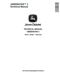 John Deere Greenstar 2 Technical Manual TM1061 PDF