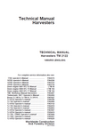John Deere Harvesters Technical Manual TM2122 PDF