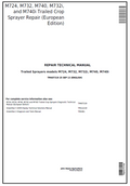 John Deere M724, M732, M732i, M740, M740i Trailed Sprayers models Repair Technical Manual TM407319 PDF