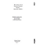 John Deere MC-FG 14,16,18 Gasoline Powered Chassis Parts Catalogue Manual PC3004 PDF