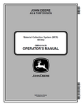 John Deere MC542 Operator Manual OMM163154 PDF