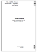 John Deere Mower Conditioners 730, 735 Technical Manual TM3308 PDF 