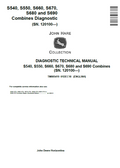 John Deere S540, S550, S660, S670, S680 and S690 Combines Diagnostic Technical Manual TM805419 PDF
