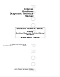 John Deere X-Series Combines Diagnostic Technical Manual TM154419 PDF
