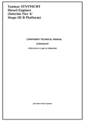 John Deere Yanmar 4TNV94CHT Diesel Engines (Interim Tier 4/Stage III B Platform) Component Technical Manual CTM116319 PDF