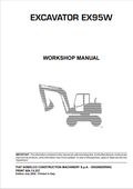 KOBELCO EX95W EXCAVATOR WORKSHOP MANUAL PDF
