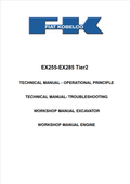 KOBELCO FIAT EX255, EX285 TIER2 TECHNICAL AND WORKSHOP MANUAL PDF