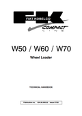 KOBELCO FIAT W50, W60, W70 COMPACT LINE WHEEL LOADER SERVICE MANUAL PDF
